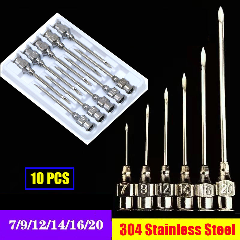 Veterinary Syringe Gun - 10pcs aghi per siringa veterinaria in