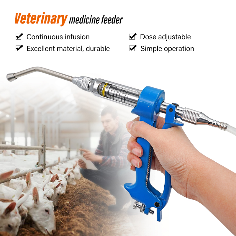 Veterinary Syringe Gun - Siringa Continua Veterinaria per Somministrazione di