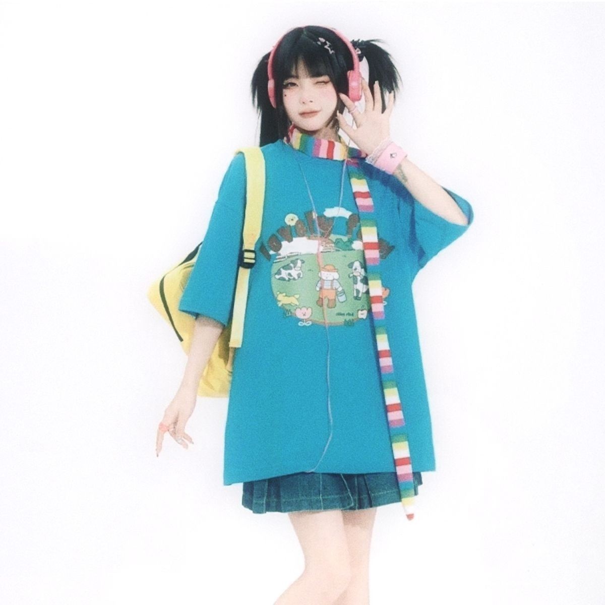 T-shirt Oversize Stile Y2K con - Farming Japan recensione e prezzo